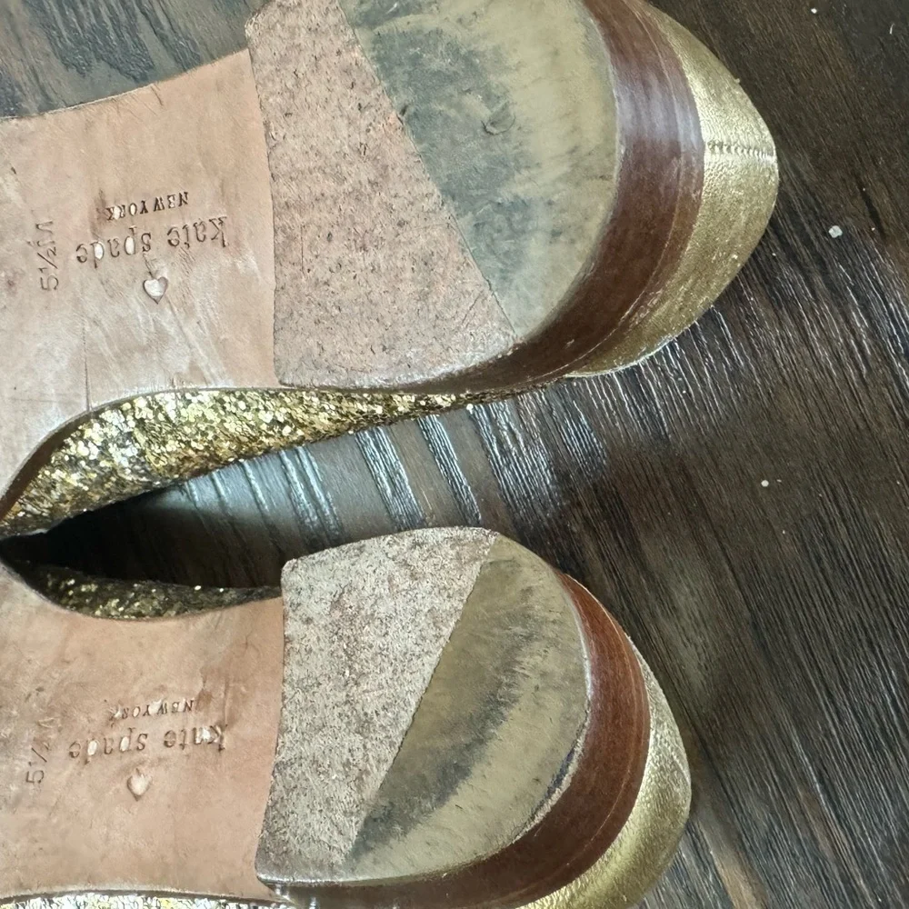 Kate Spade sparkling flats